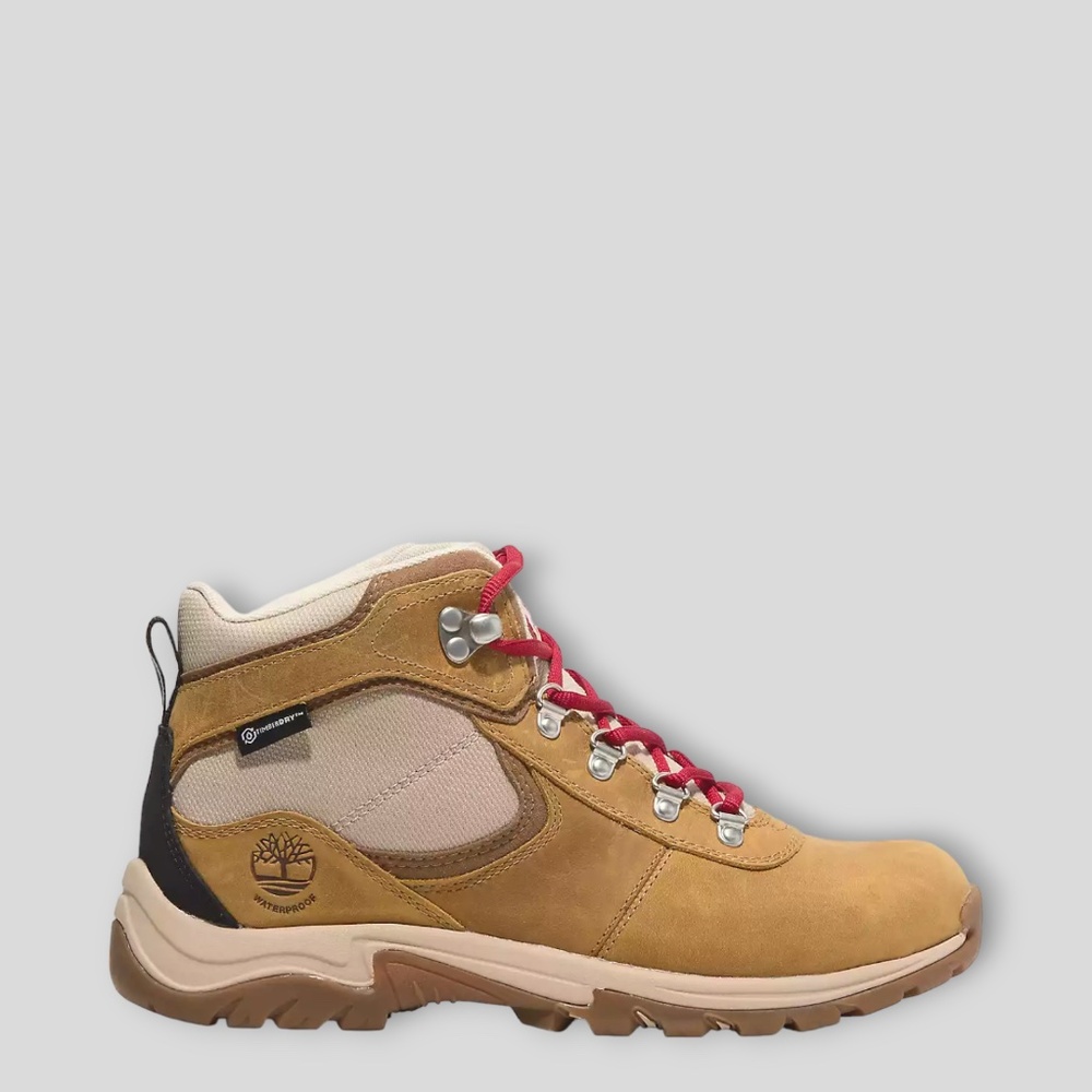 Timberland Women's MT. Maddsen Lace Up WP Mid Hiker Boot in Wheat .TB 0A2KEK EN1